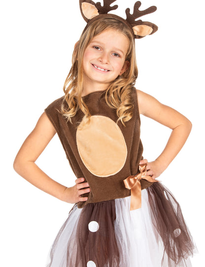 Malé maskovanie sobov Tutu dievča