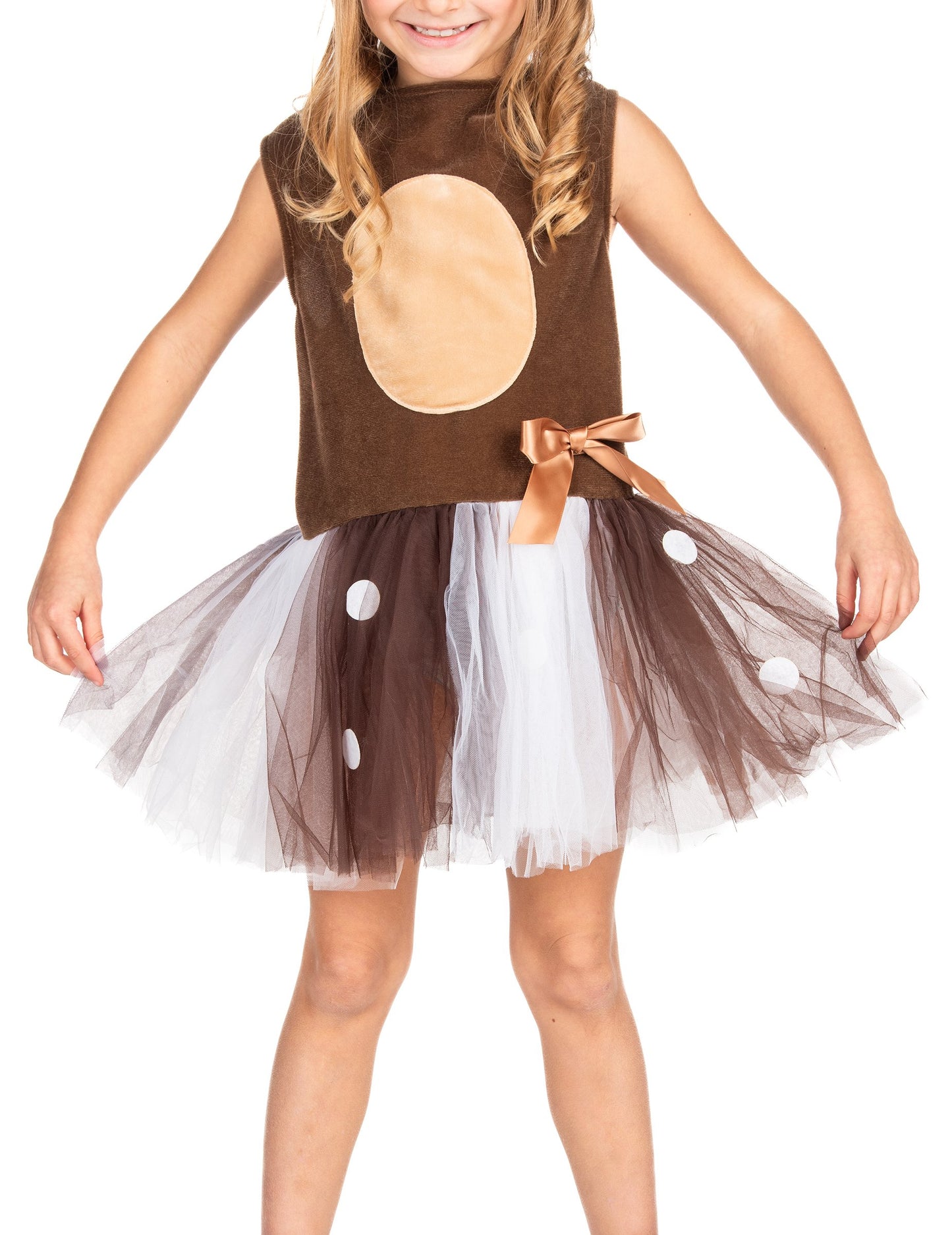 Malé maskovanie sobov Tutu dievča