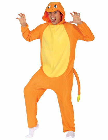 Malý oranžový kostým pre dospelých