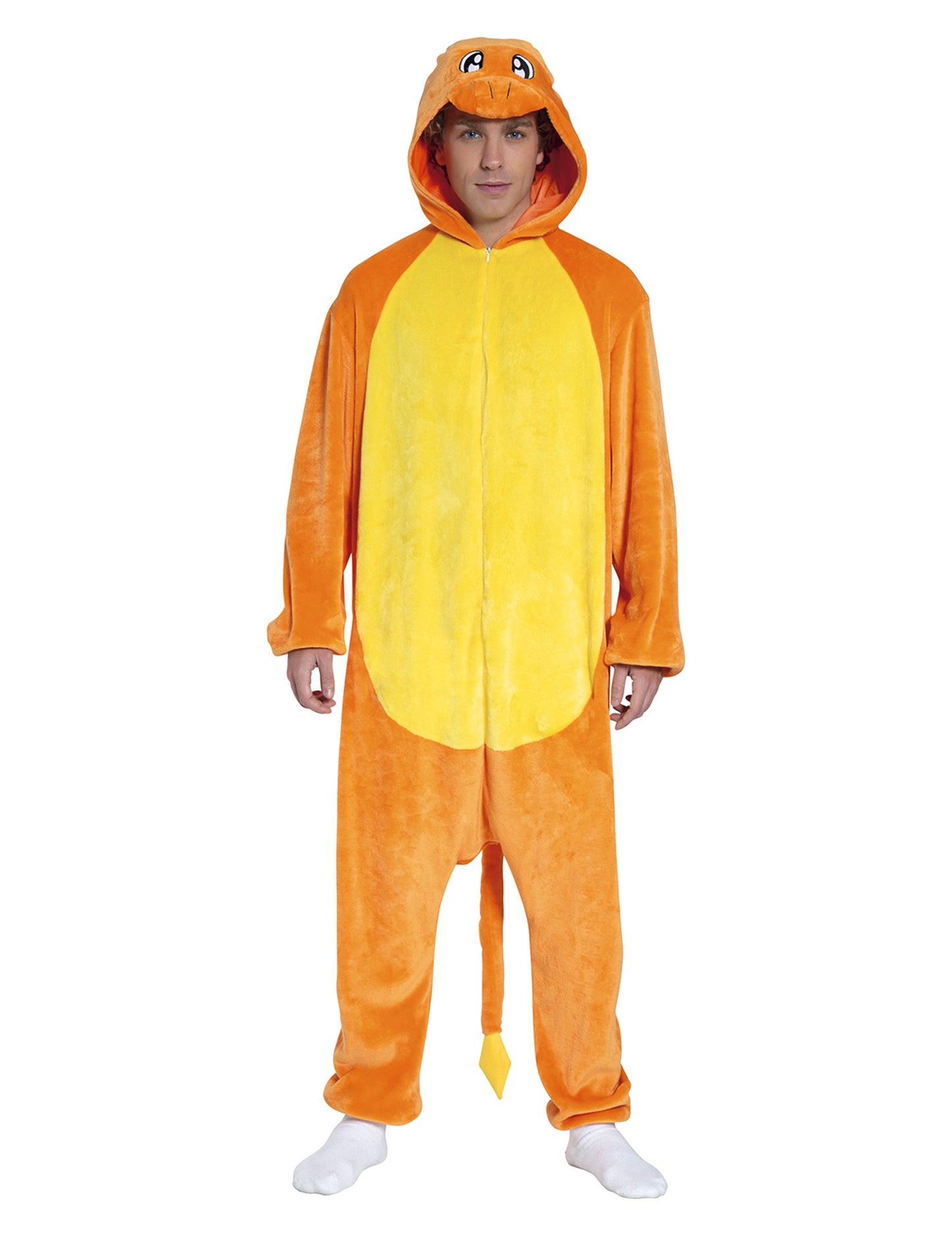 Malý oranžový kostým pre dospelých
