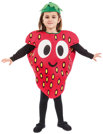 Detský malý jahodový kostým