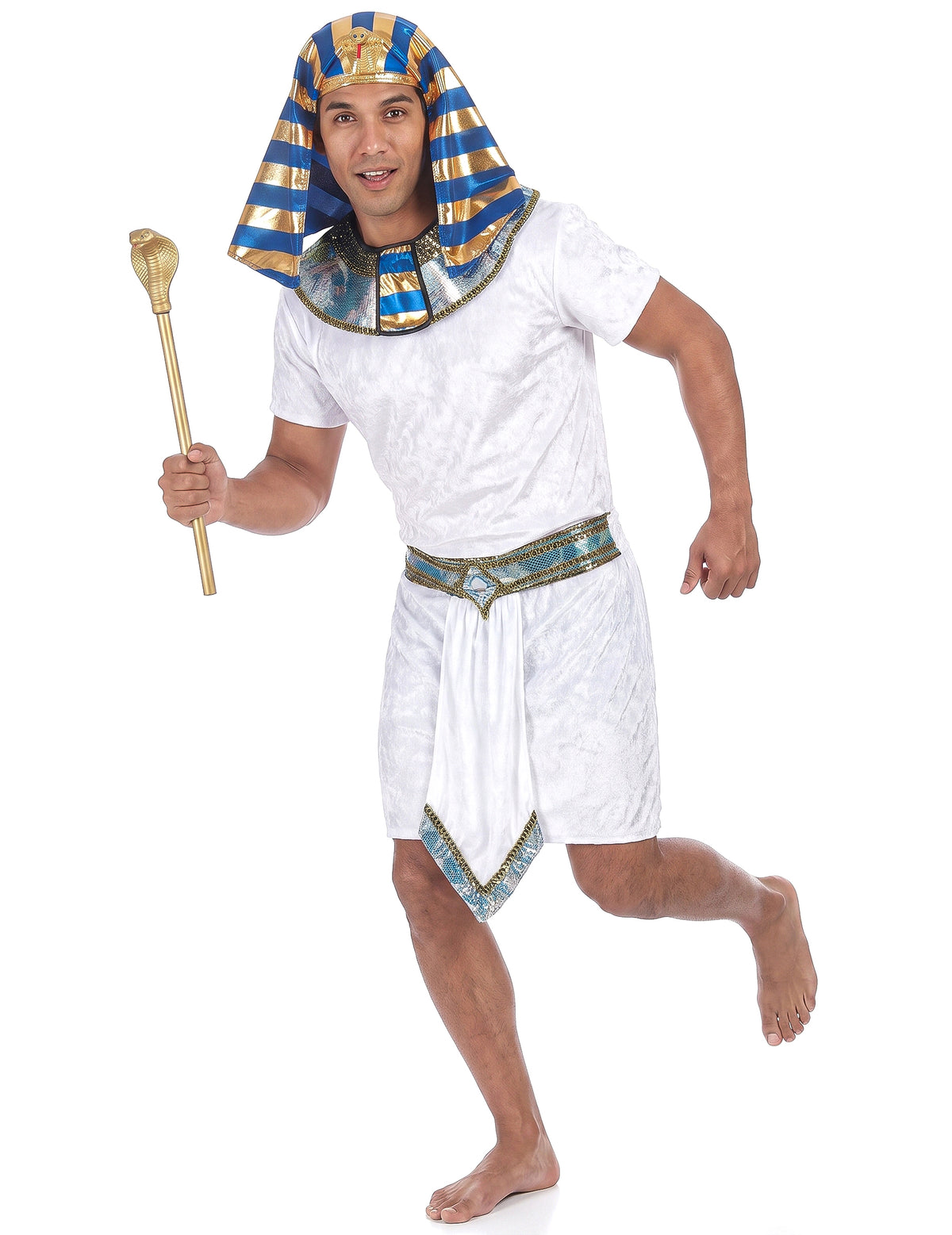 Plný egyptský faraón kostým muž