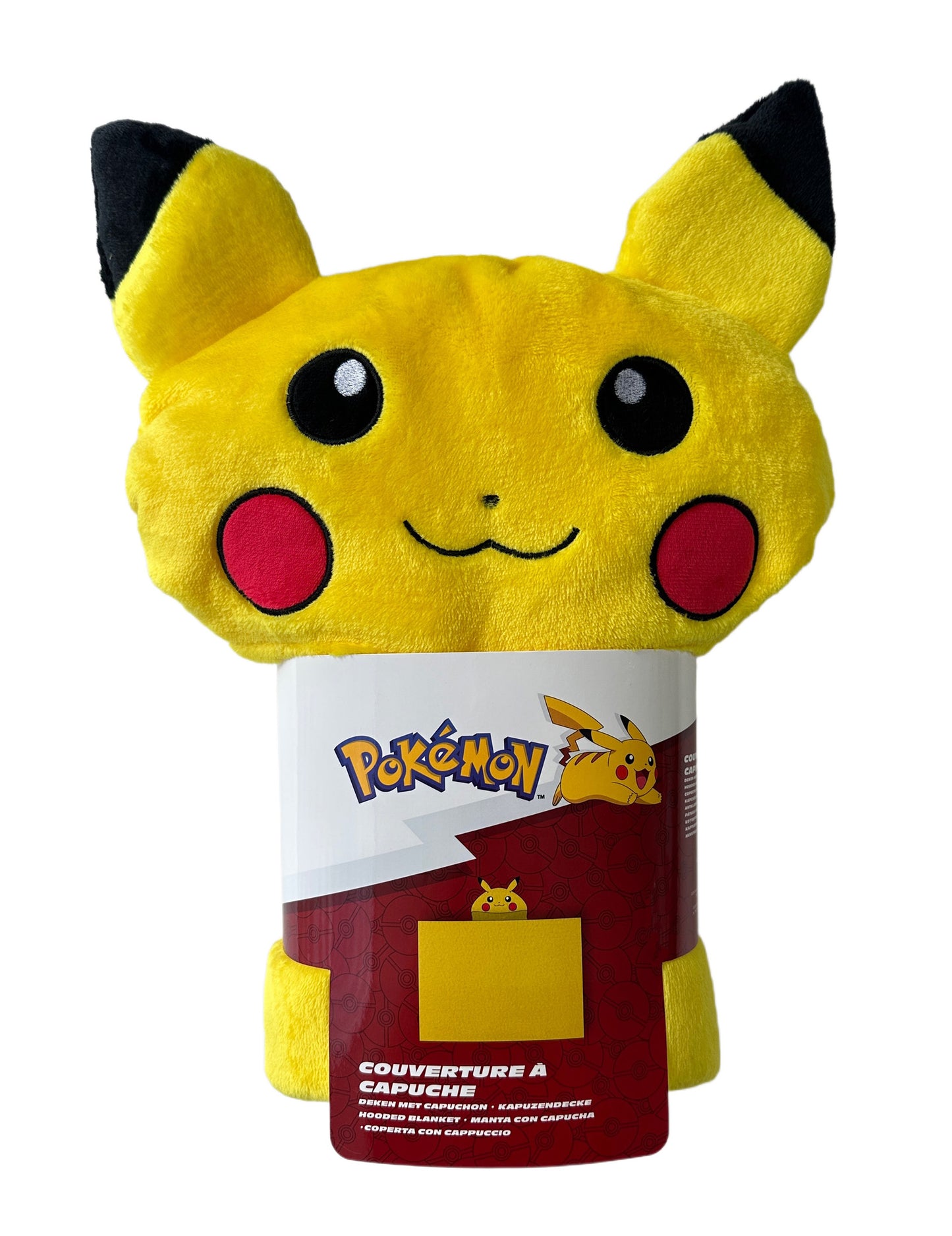 Kostým Pikachu detská polárna deka s kapucňou Pokémon™ 