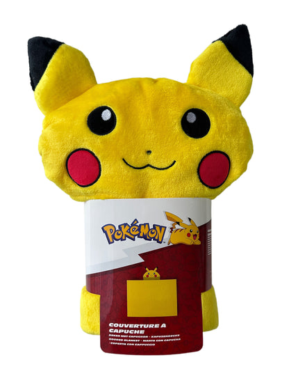Kostým Pikachu detská polárna deka s kapucňou Pokémon™ 