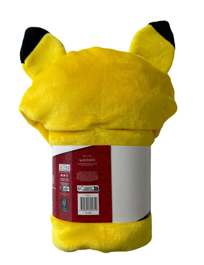 Kostým Pikachu detská polárna deka s kapucňou Pokémon™ 