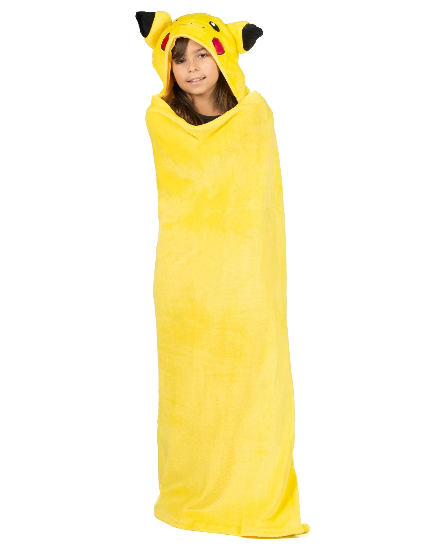 Kostým Pikachu detská polárna deka s kapucňou Pokémon™ 