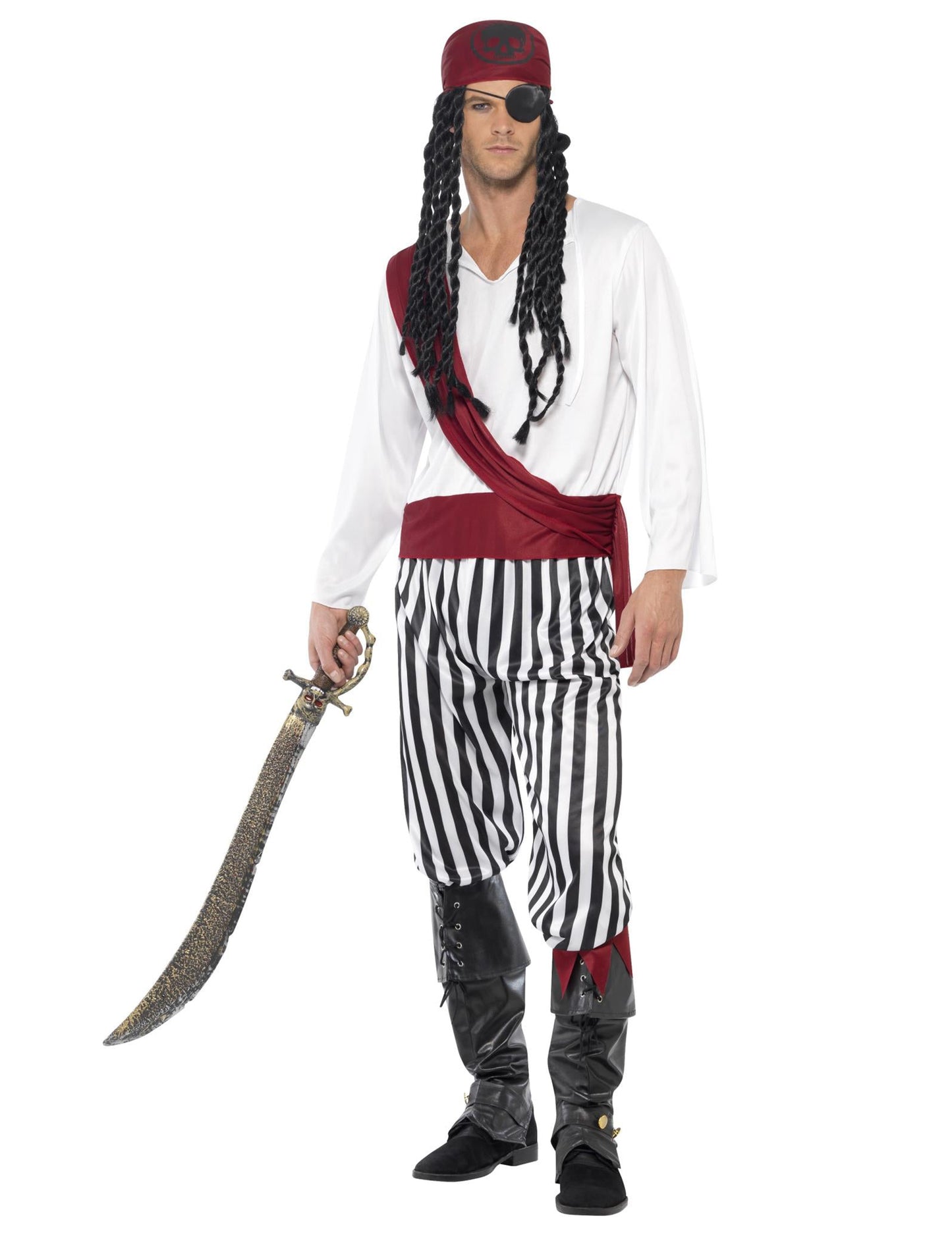 Pirátske maskovanie s Red Bandana Manom