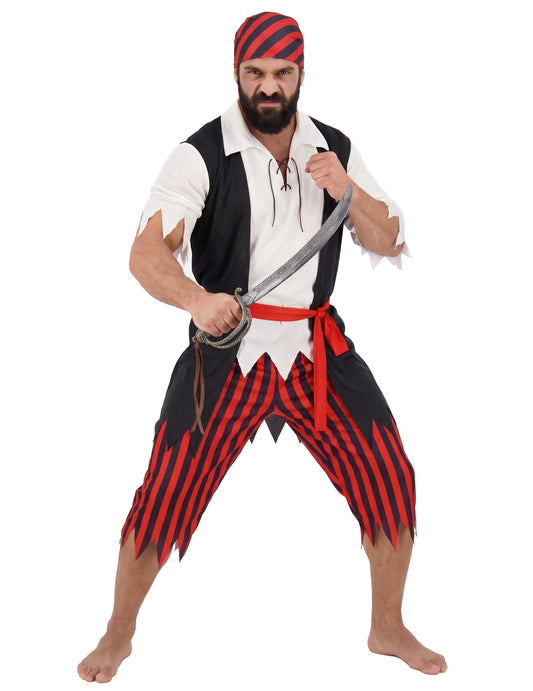 Kostým pirátskeho pirátu mužov