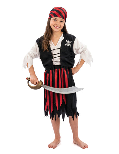 Black and Red Corsair Pirate Mas bude