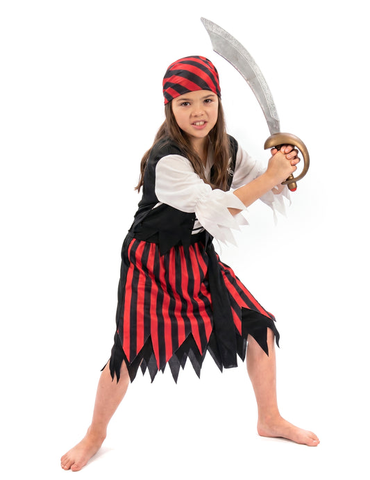 Black and Red Corsair Pirate Mas bude