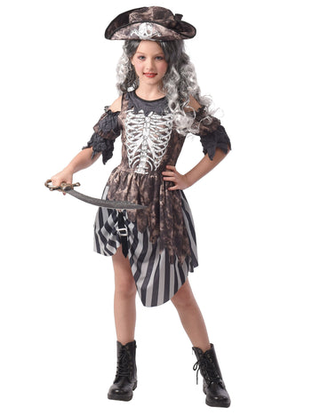 Girl Ghost Pirate Costume