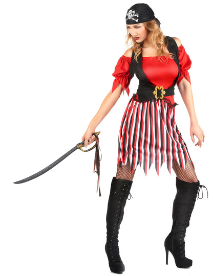 Pirátsky pirátsky kostým žien