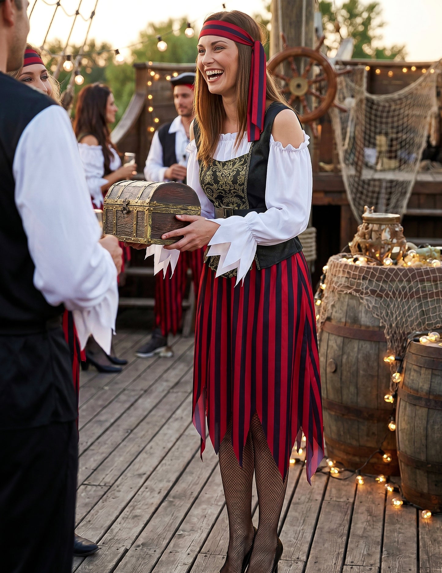 Déguisement Pirate gipsy femme