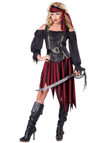 Ženský povstalecký pirátsky kostým