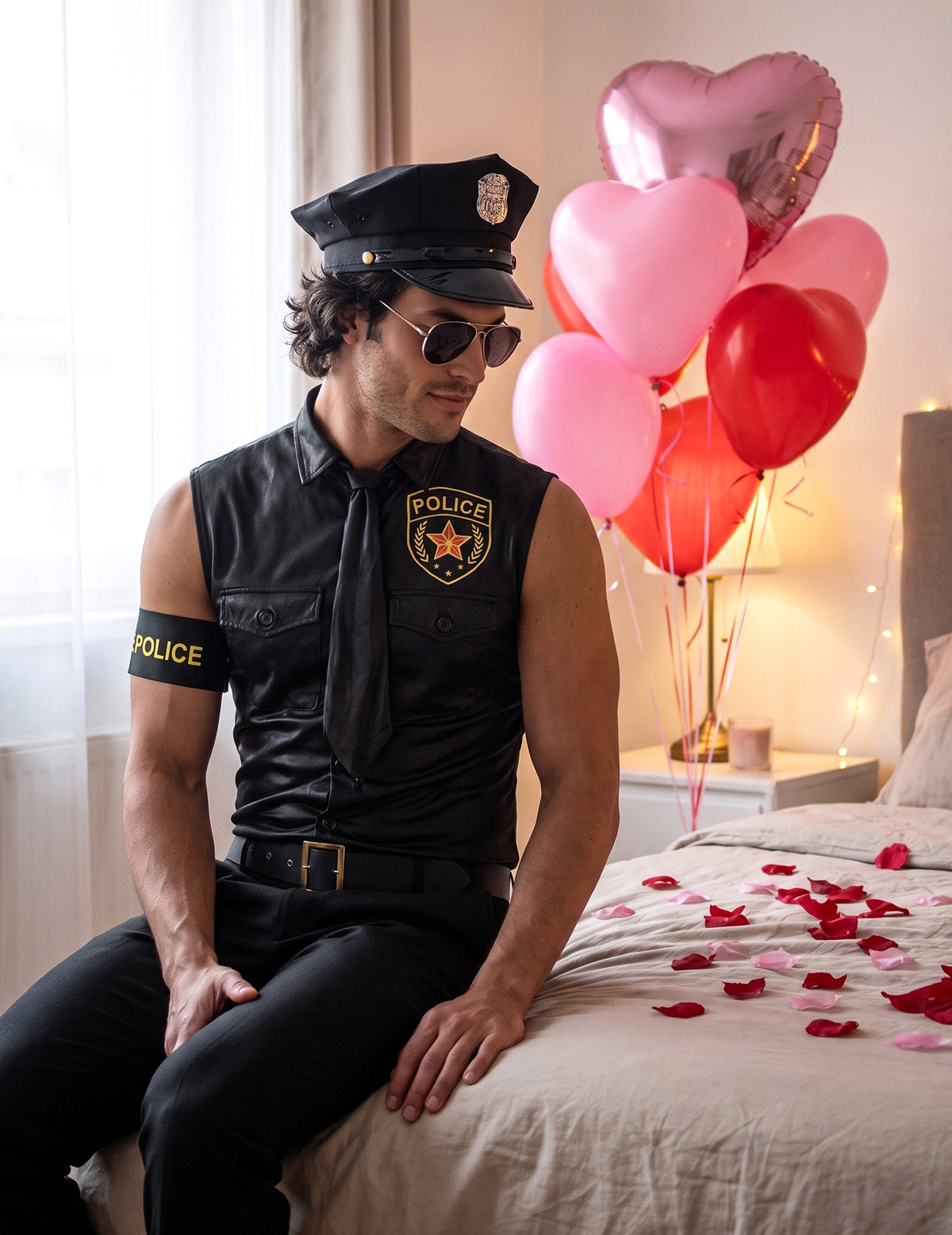 Sexy pánsky policajný kostým