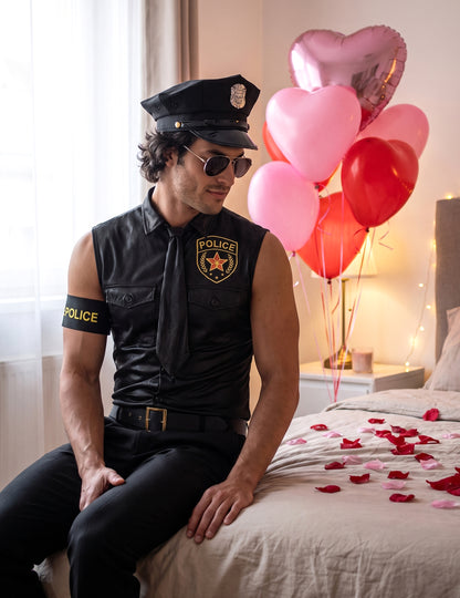 Sexy pánsky policajný kostým