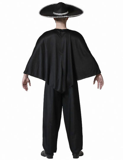 Poncho Skeleton Dia de los Muertos pre dospelých pre dospelých