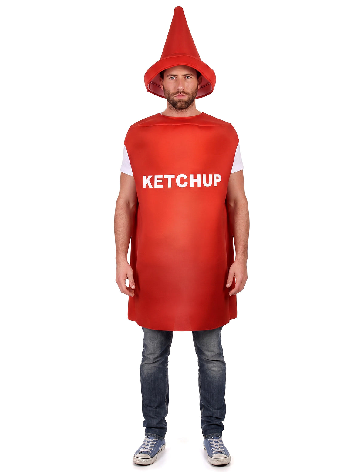 Kostým pre kečup pre dospelých