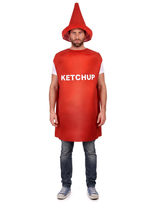 Kostým pre kečup pre dospelých
