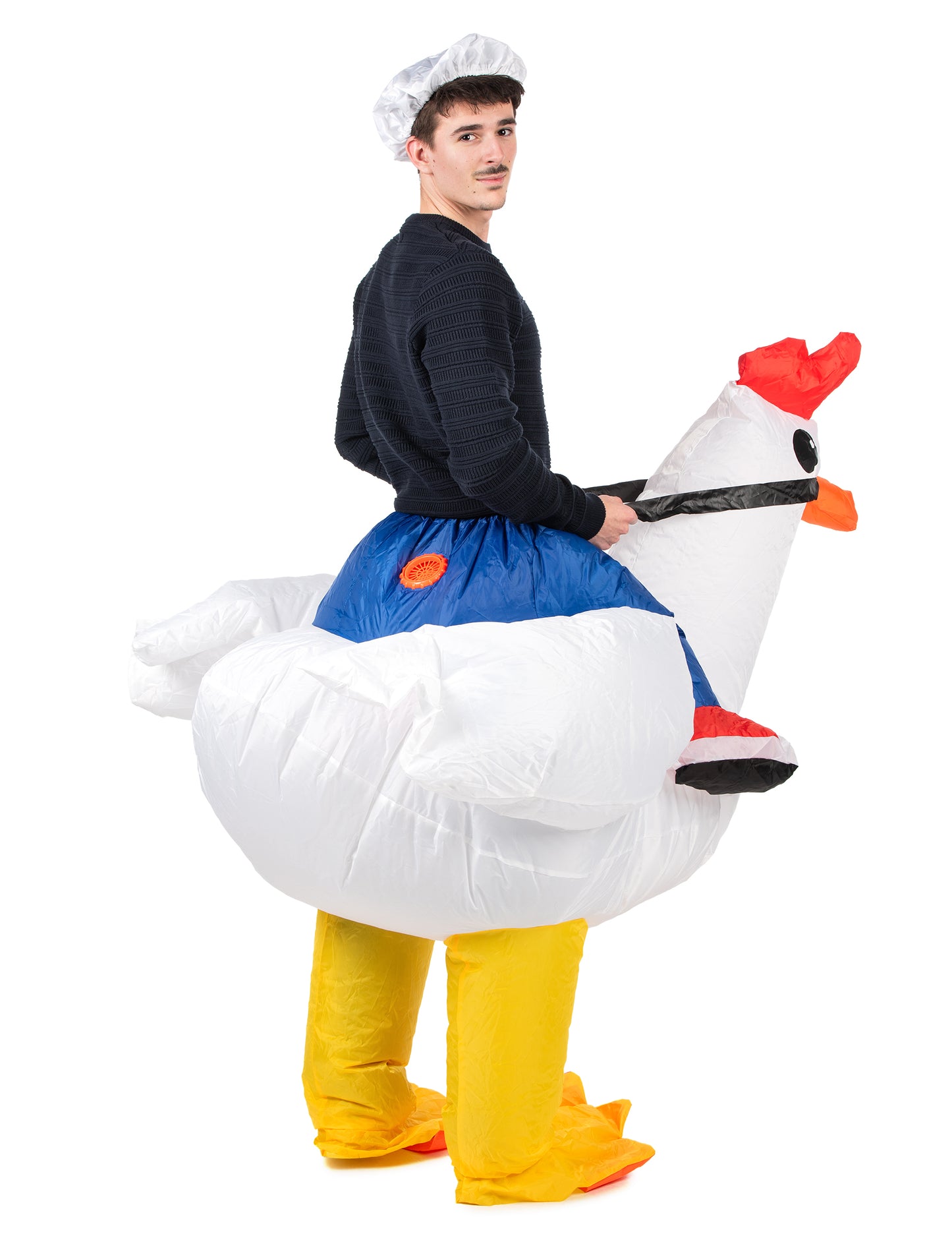 Dospelý nafukovací kurací kostým