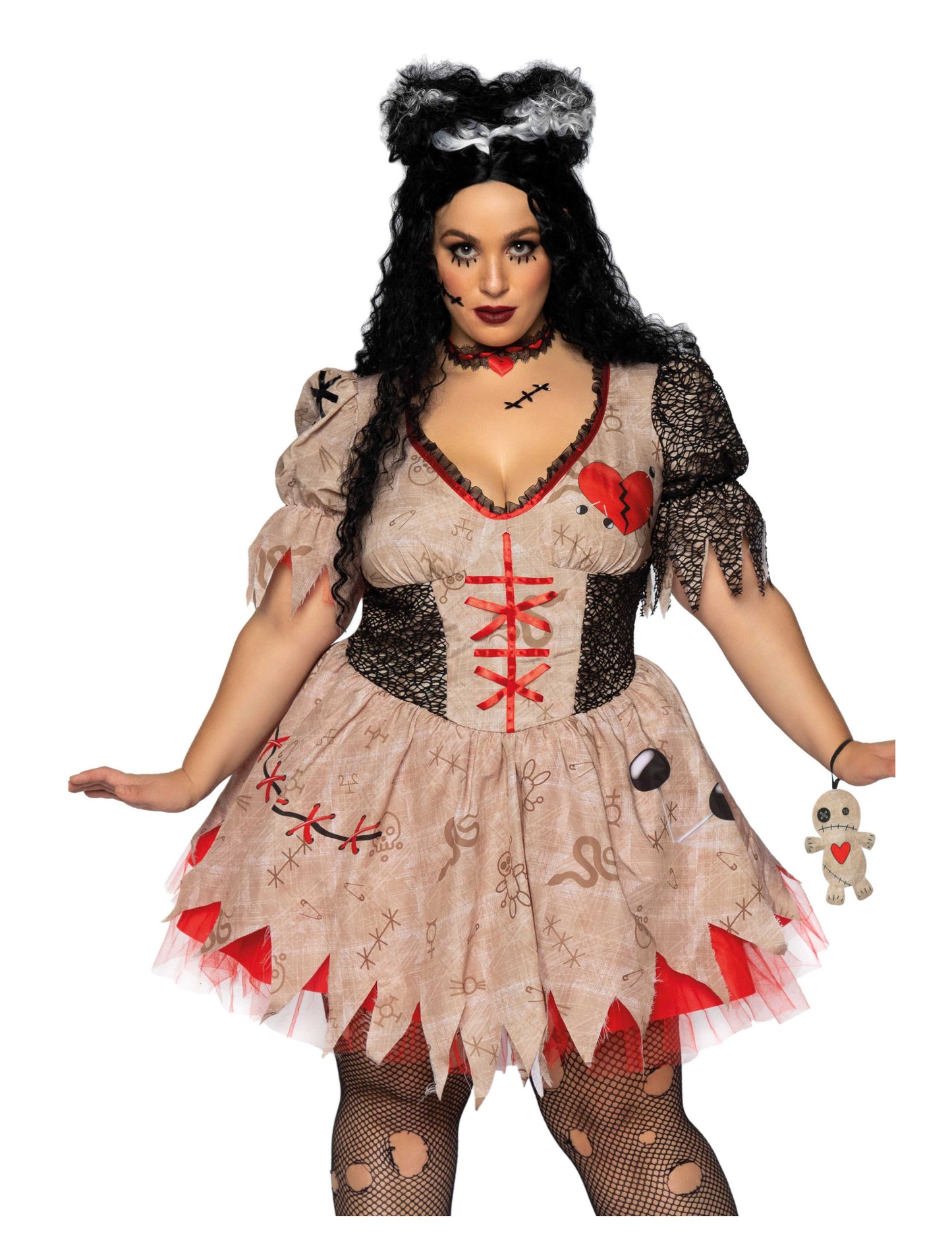 Veľká žena voodoo Doll Costume