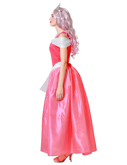 Ružový princeznovský kostým pre ženy 