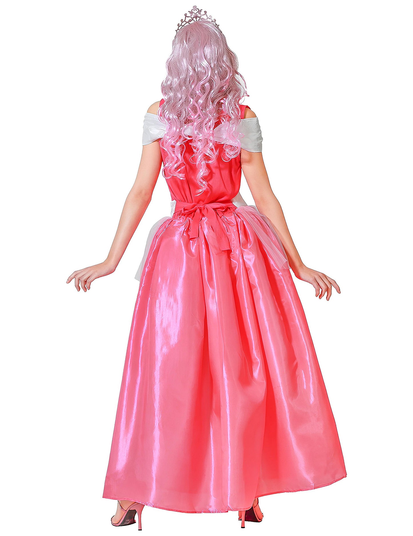 Ružový princeznovský kostým pre ženy 