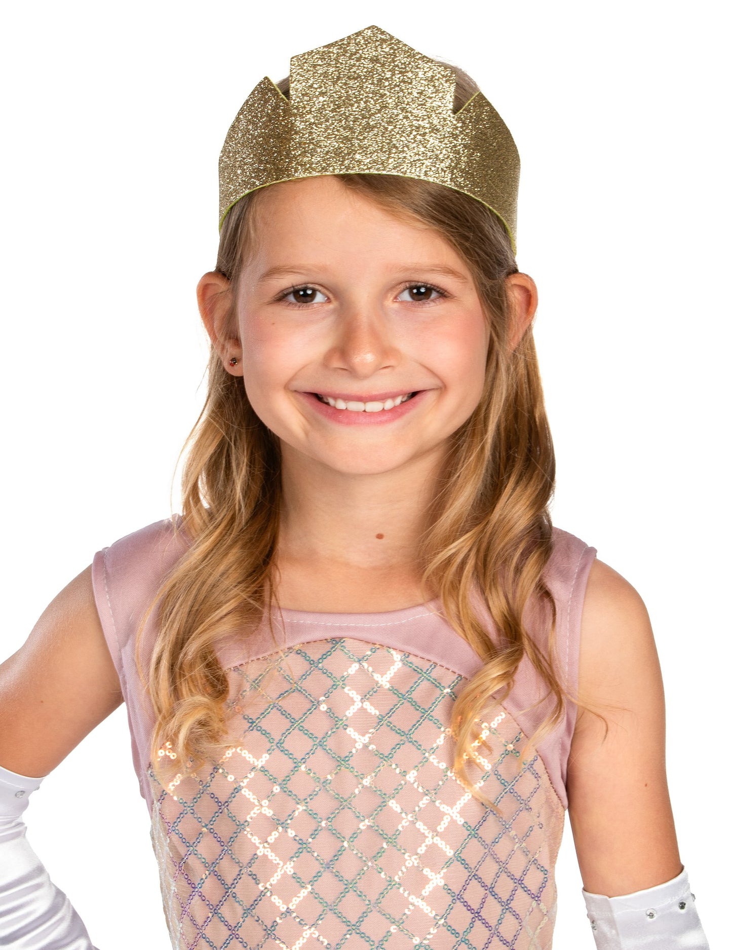 Rose Gold Girl Princess Costume