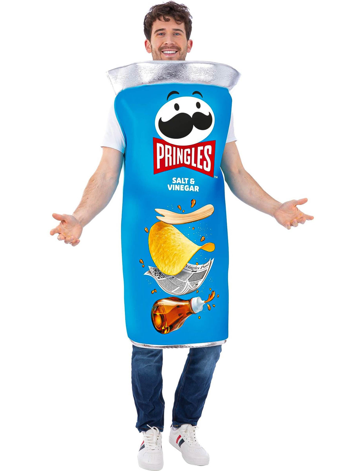 Dospelý kostým Pringles® so soľou a octom