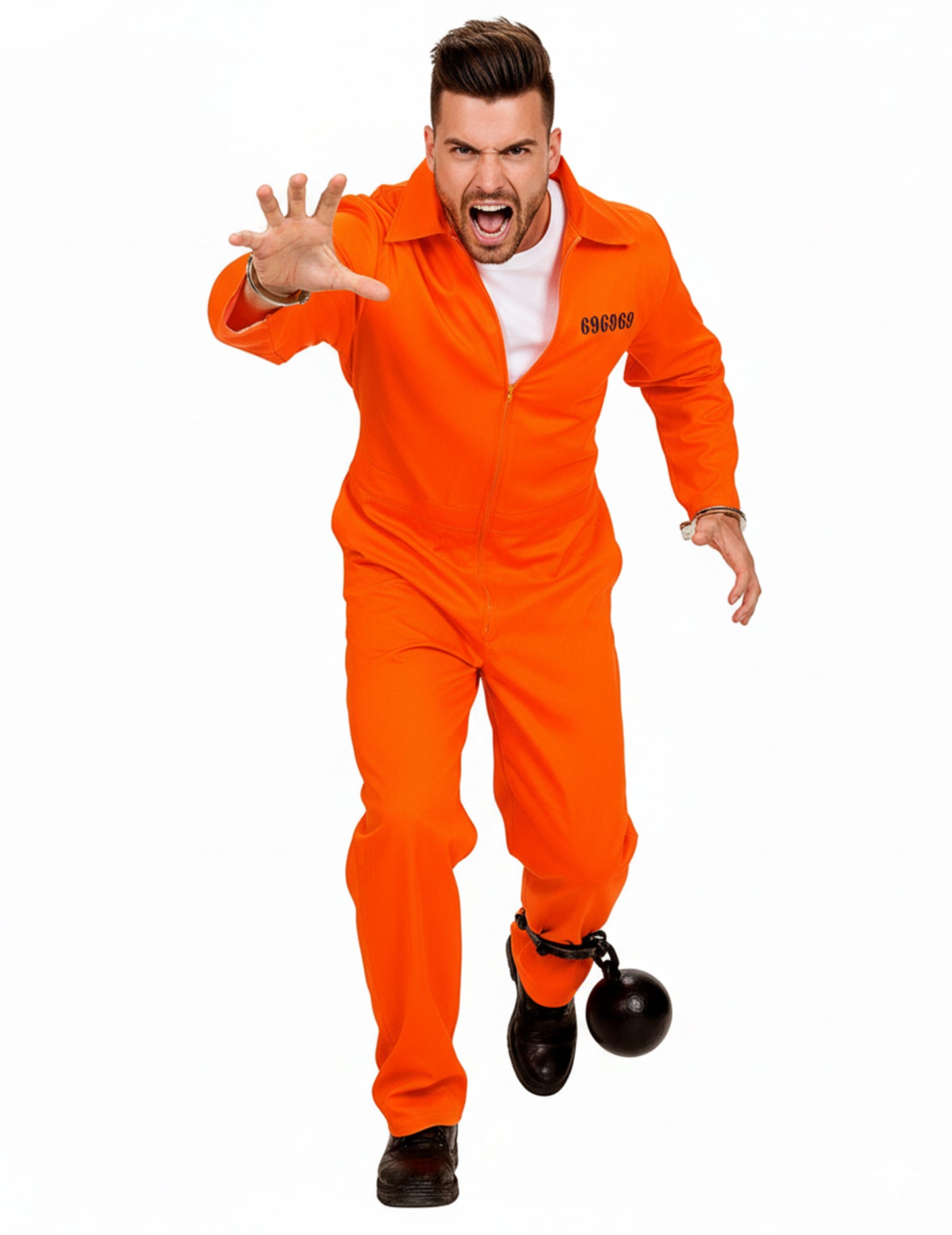 Zasahovanie oranžového muža