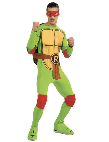 Klasický dospievajúci mutant ninja korytnačky raphael kostým pre dospelých