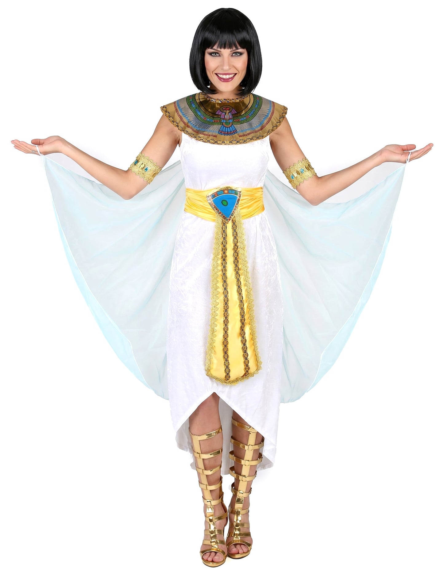 Déguisement reine d'Égypte avec voile femme