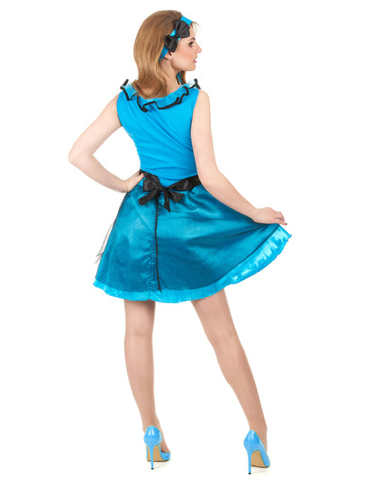 Pohľad zozadu na dizajn Alice v krajine zázrakov pre ženy