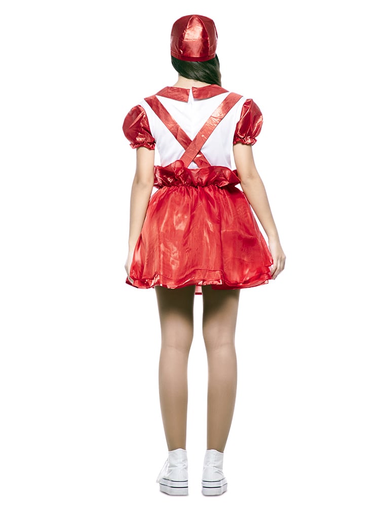 Vue de dos du déguisement robe Chupa Chups™
