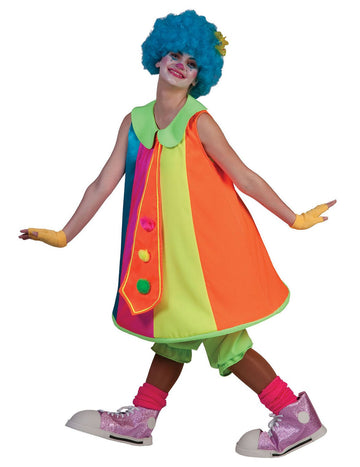 Fluo Fluo Clown Dress Crown Dress