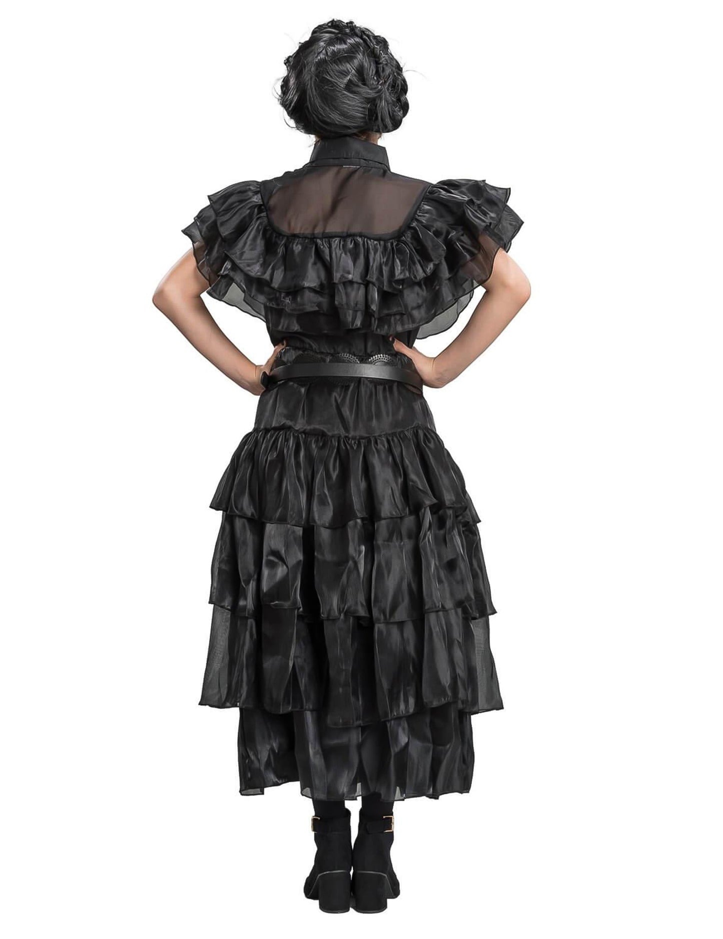 Detský kostým Addams Wednesday™ - spoločenské šaty