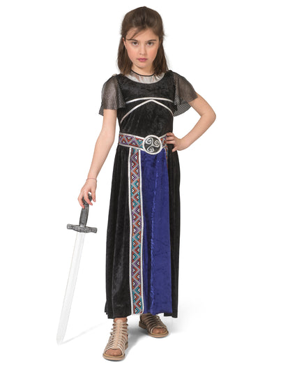 Kostým bojovníčky pre dievča 