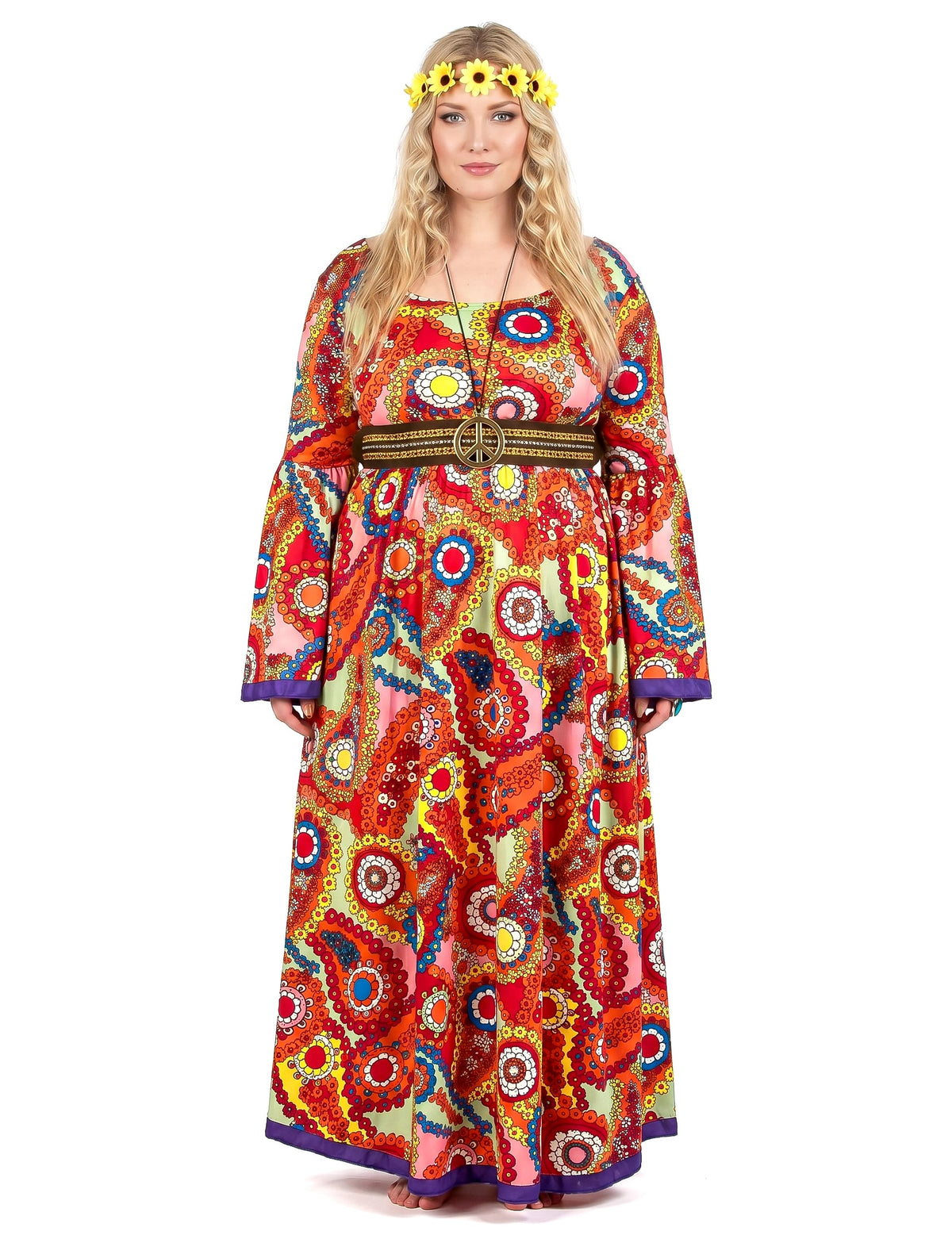 Kostým pre hippie veľkú veľkosť