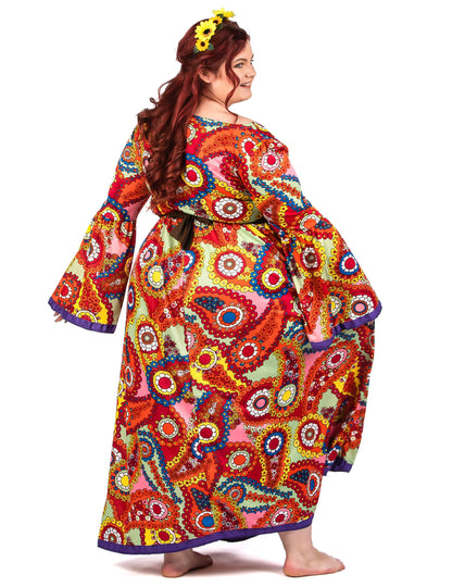 Kostým pre hippie veľkú veľkosť