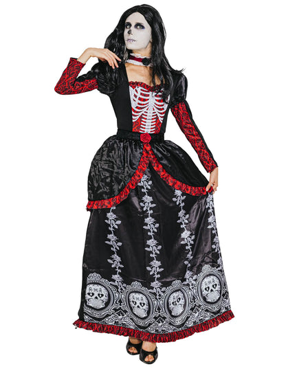 Déguisement de couple mexicain Dia de los Muertos adulte