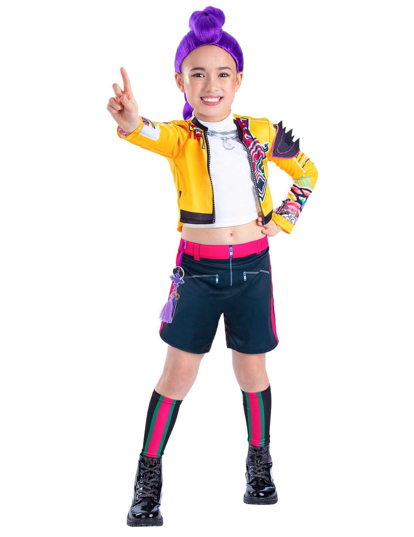 Kostým Rumi Kpop Demon Hunter™ pre dievča 