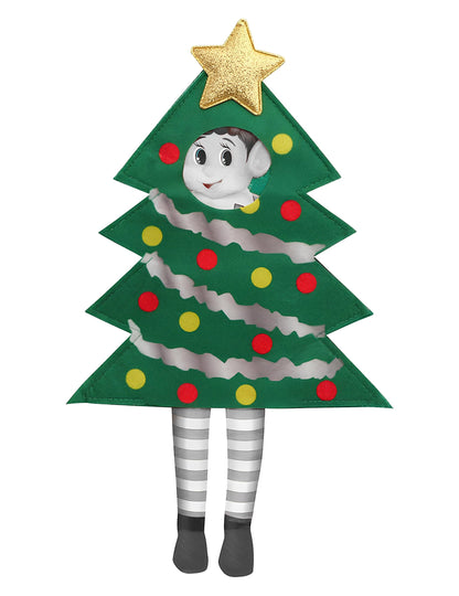 Kostým vianočného stromu pre Joker Elf Doll