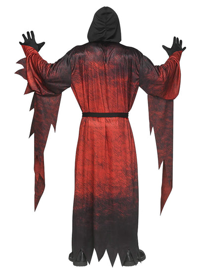 Červený kostým Scream s maskou