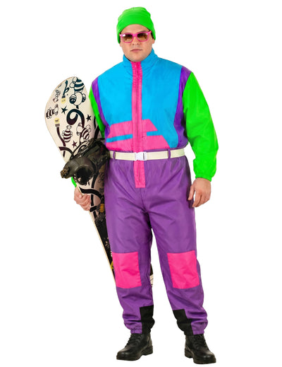 Veľký kostým snowboardistov pre dospelých