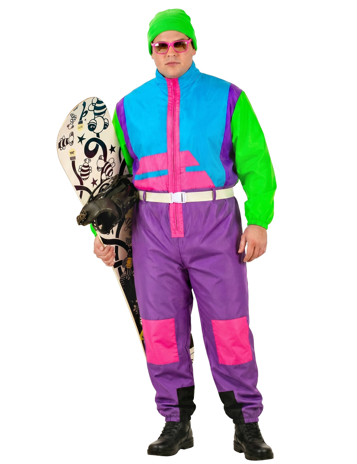 Veľký kostým snowboardistov pre dospelých