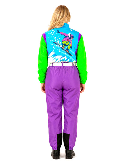 Veľký kostým snowboardistov pre dospelých