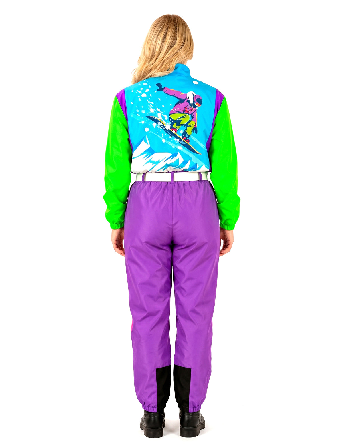 Veľký kostým snowboardistov pre dospelých