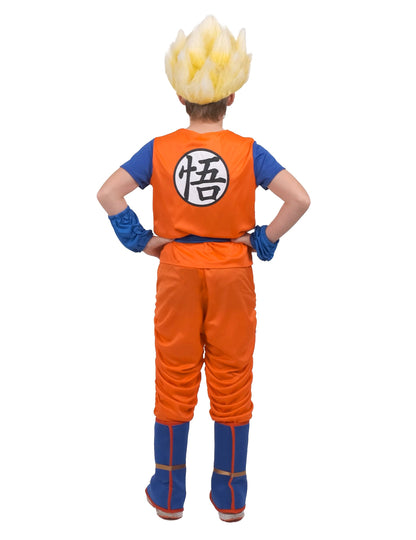 Vue de dos du déguisement Son Goku Dragon Ball Z™ pour enfant
