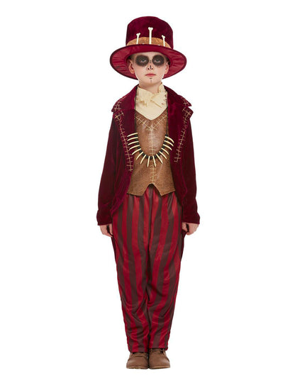 Červený garn chlapec voodoo