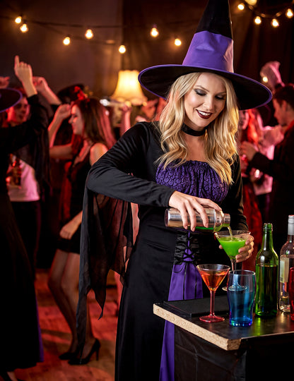 Zasahovanie čarodejnice Halloween